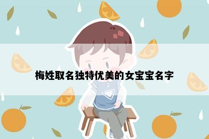 梅姓取名独特优美的女宝宝名字